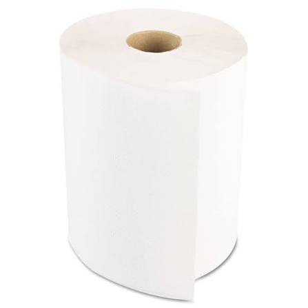 TOWEL ROLL WHITE H 20CM   1PLY   ROLL